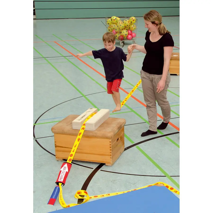Hållare för slackline Läggs på pallplint eller liknande 
