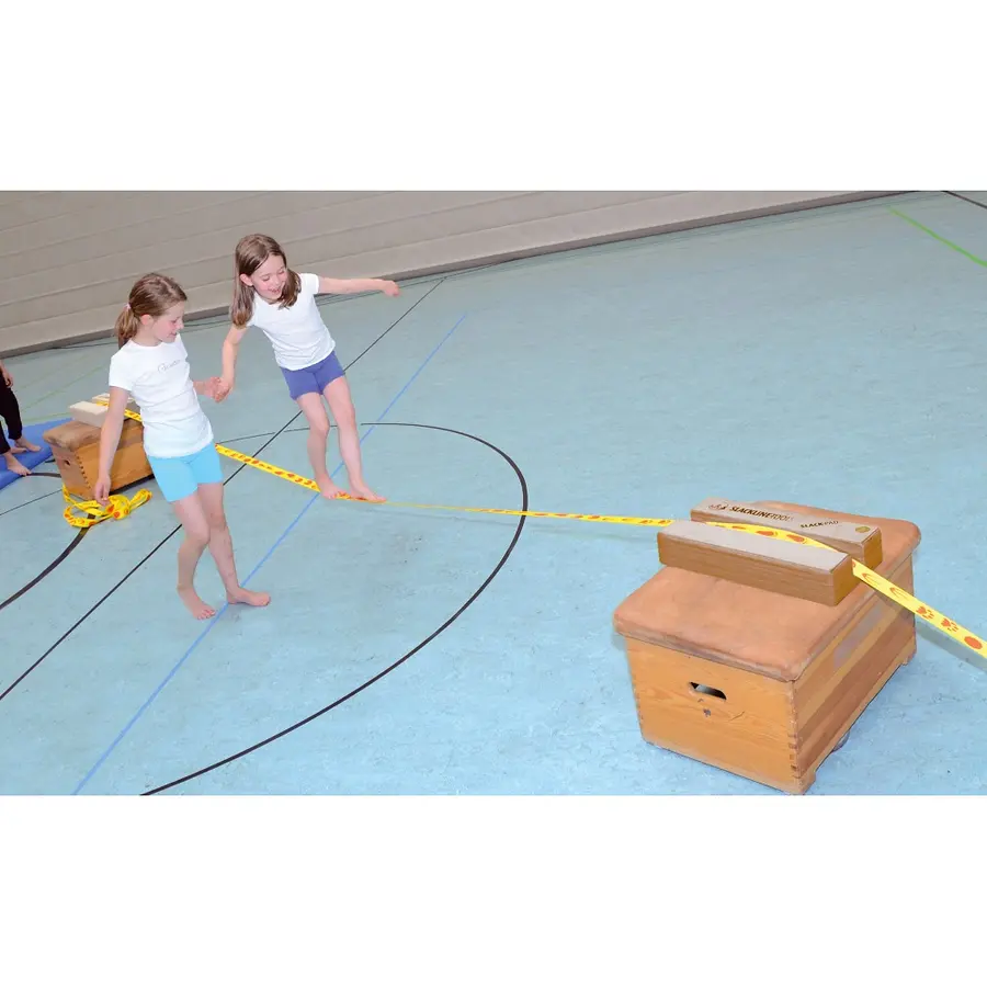 Hållare för slackline Läggs på pallplint eller liknande 