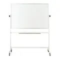 Tavla whiteboard 150x100 cm Tv&#229;sidig whiteboardtavla p&#229; hjul