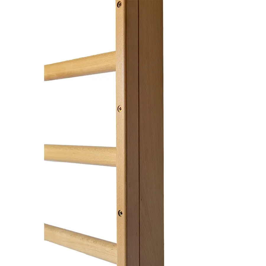 Klubben Premium Ribbevegg 265 x 75 cm 1 seksjon | Avstand 15,5 cm | Bøk 