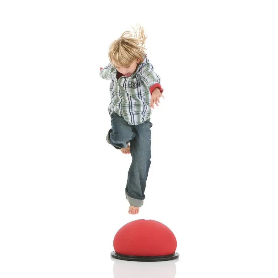 Balansboll Togu Jumper 36 cm | träningsboll i Ruton | Röd 