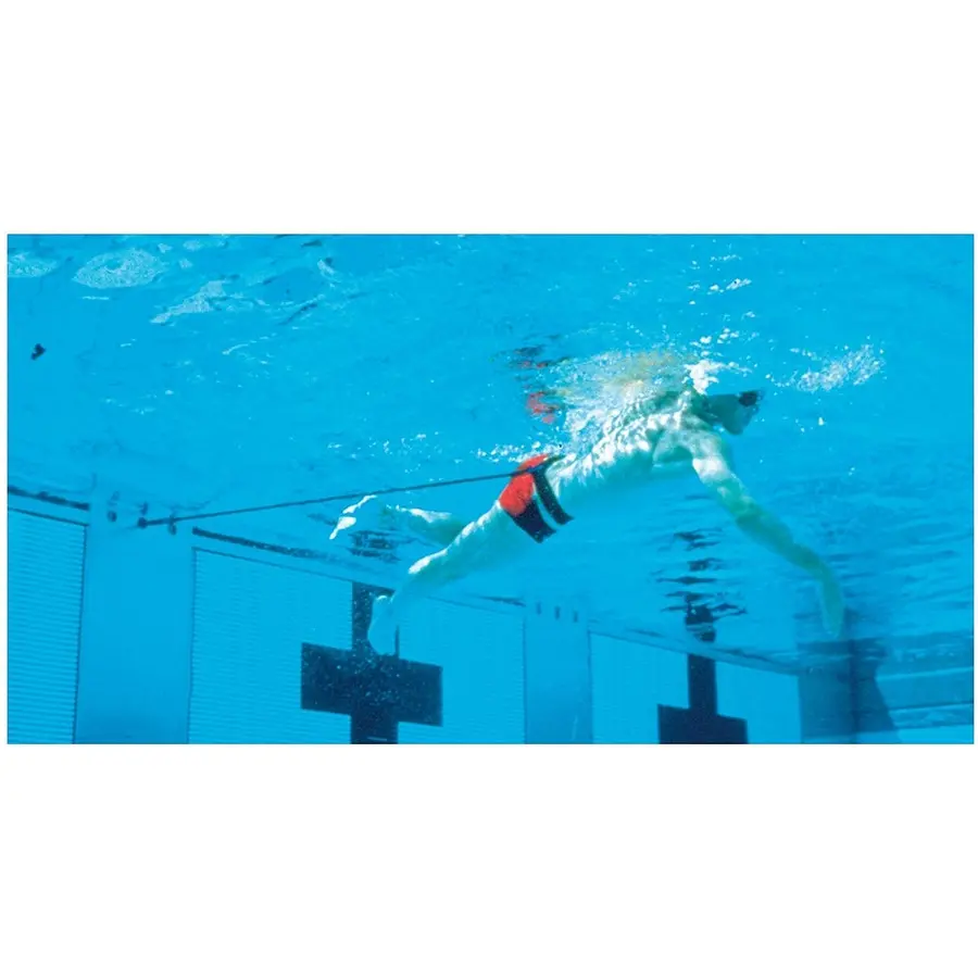 StrechCordz Safety Long Belt Silver Lätt motstånd 