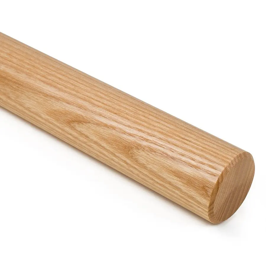 Ballettstång Ask lackerad rund profil Diameter 40 mm  Längd 300 cm 