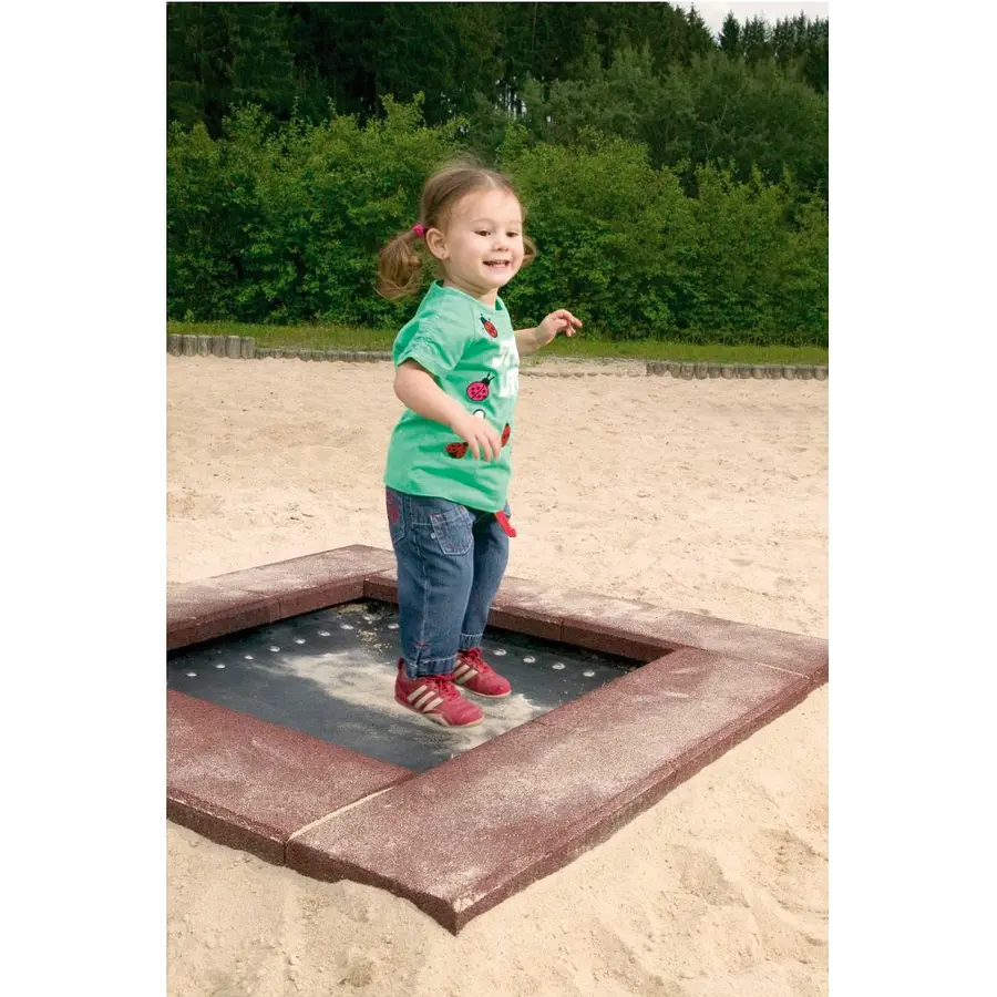 Trampolin "Piccolino" Markstudsmatta för barn 