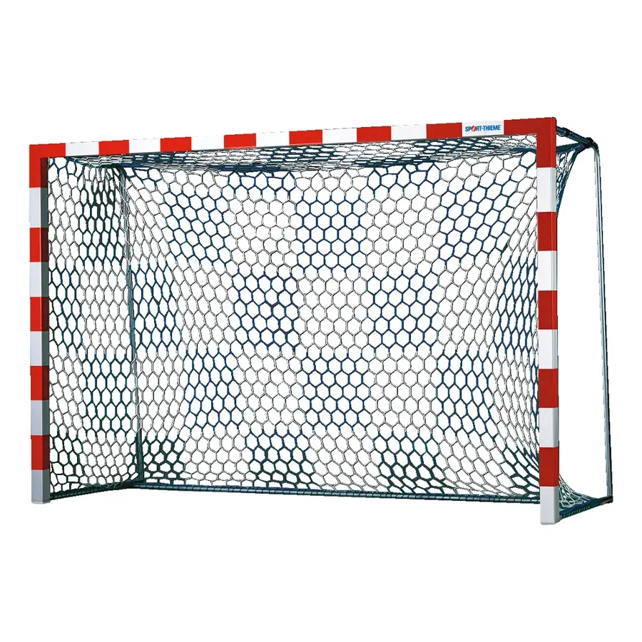Handbollsnät med schackmönster Maskvidd 10 cm Vit Blå 