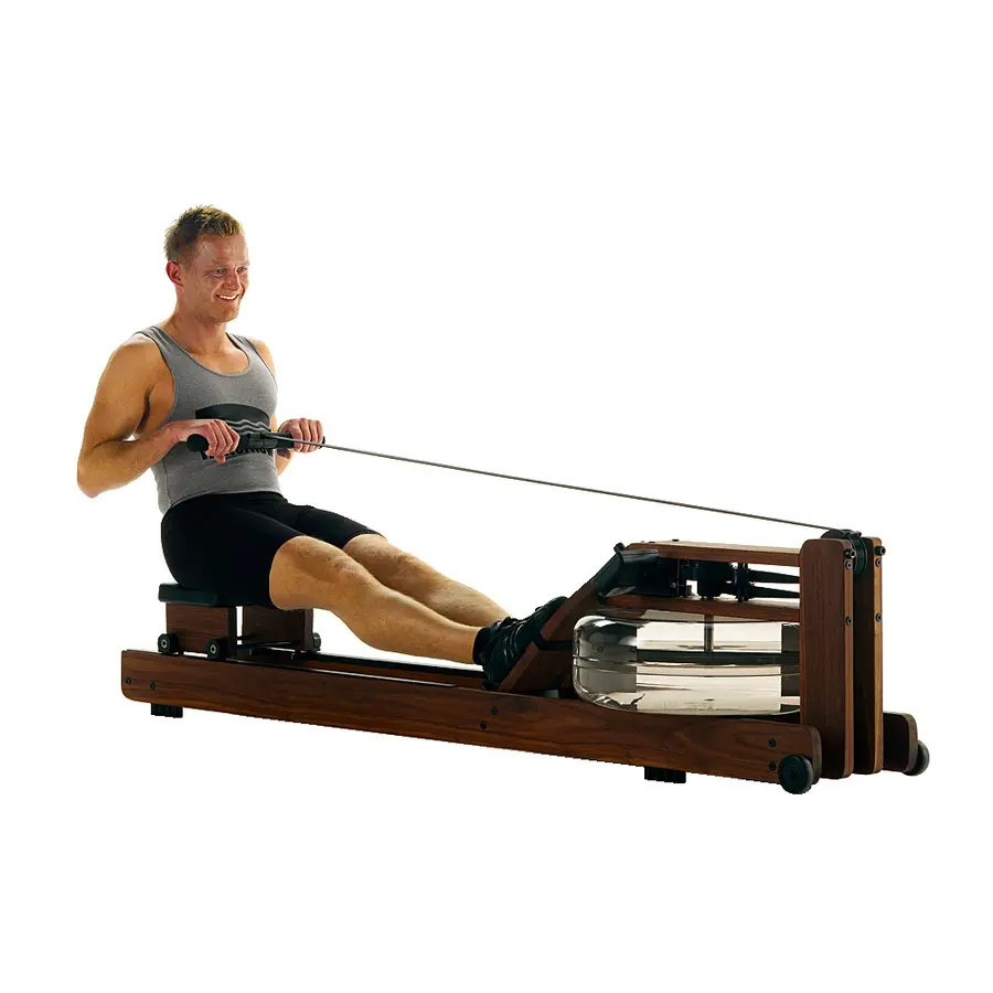 Roddmaskin i trä med vattenmotstånd WaterRower i träslaget ask 