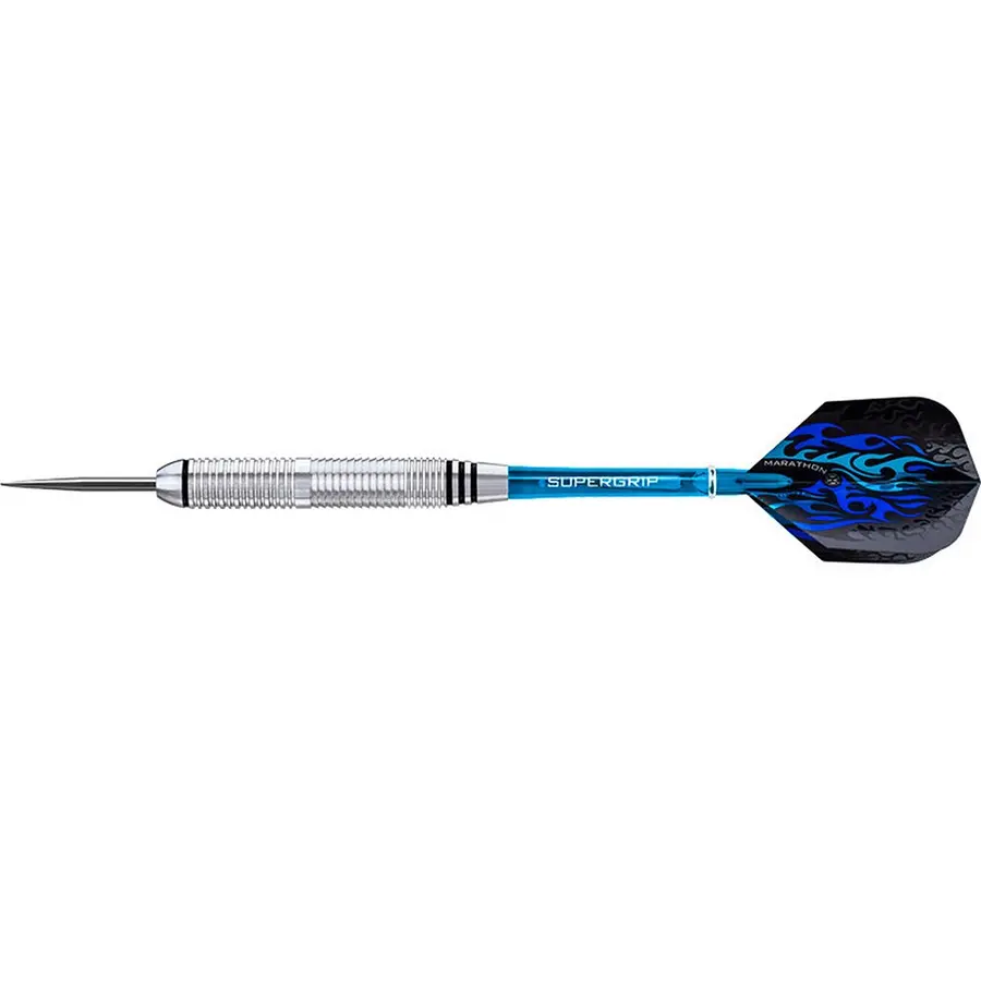 Dartpilar Blaze, Inox Steel (3) 24 gram - till traditionell dart 