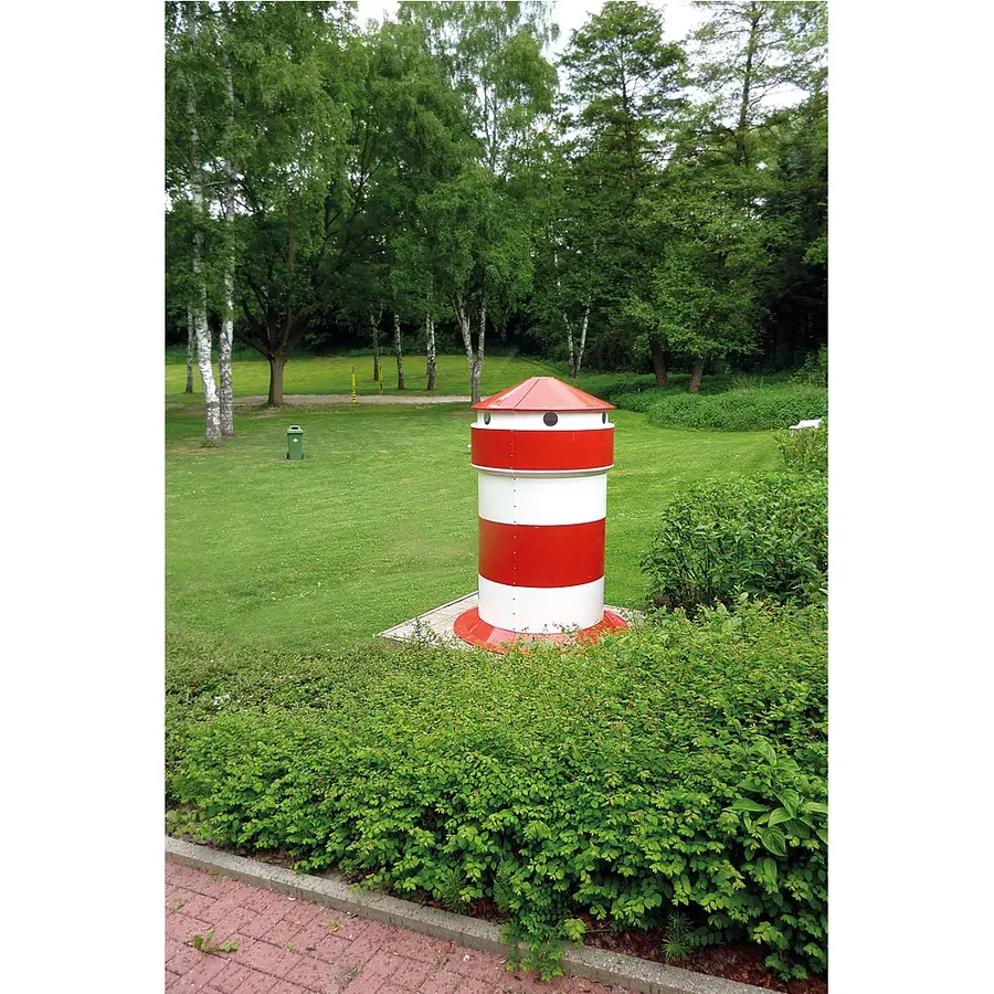 Omklädningshytt för utomhuspolen Fyrtorn | 234 cm x diameter 168 cm 