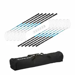 Innebandysett Unihoc Sniper 100cm IFF godkjent 12 innbandykøller 6 baller