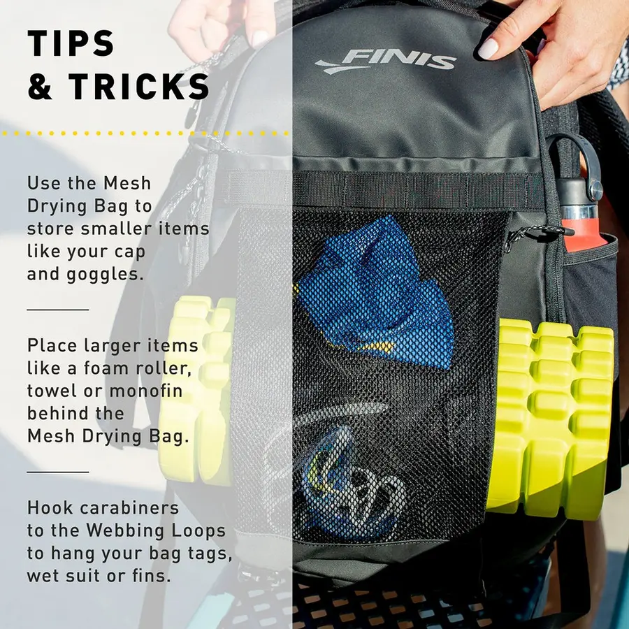 Finis Rival Swim Backpack Svart - Ryggsäck - 32 liter 