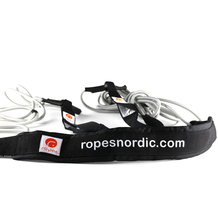 R.O.P.E.S Bungee Duo Trainer PRO Medium Set med 12 st Bungee band  - medium 