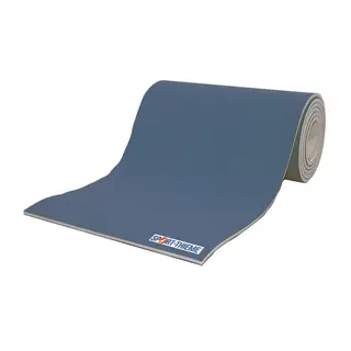 Gymnastikmatta Super Nålfilt 12x1,5m | 2,5 cm | Blå