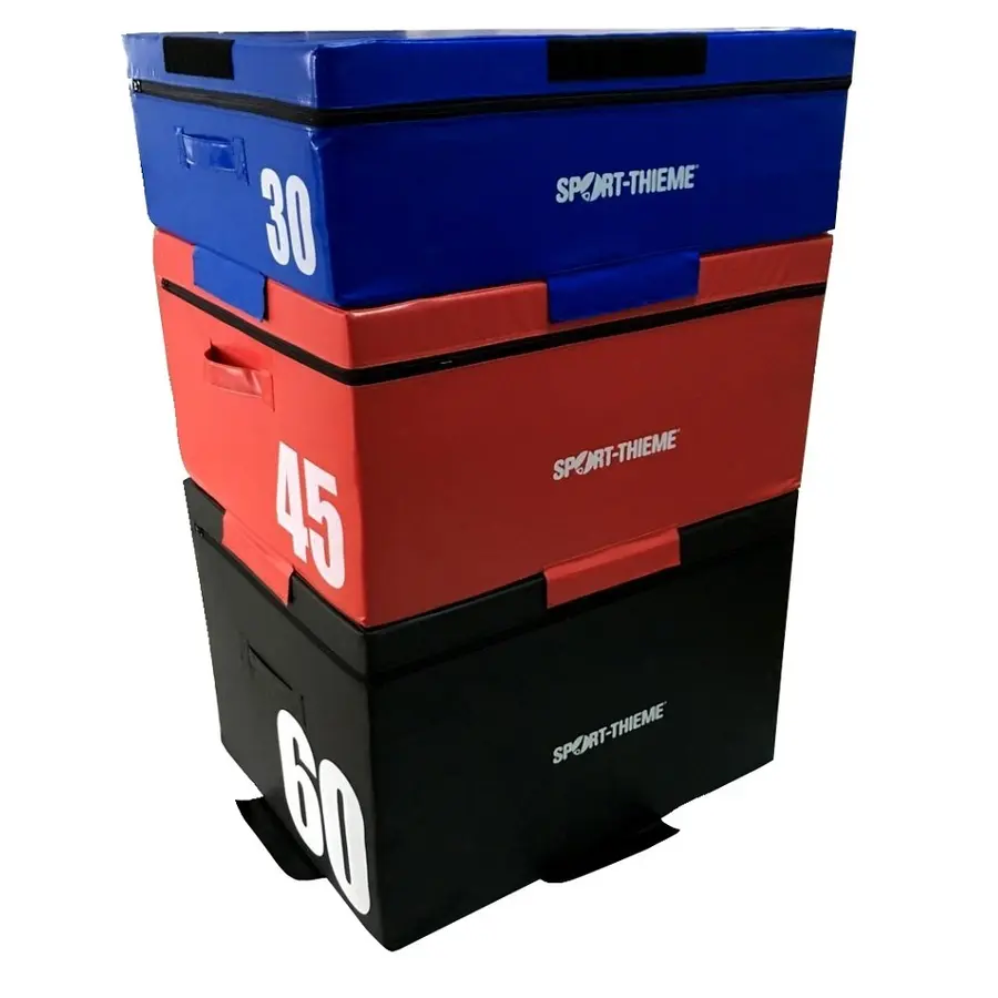 Plyo Box Soft | Sett med 3 bokser 3 bokser som kan festes sammen 