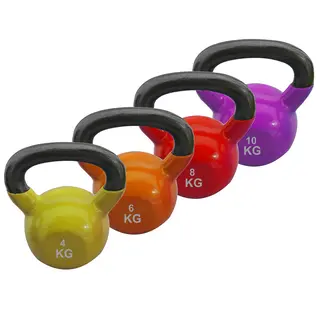 Kettlebell Sport-Thieme Vinyl | 4 st. 4 till 10 kg