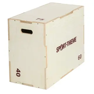 Plyo Box 75x60x40 cm Powerbox | Plyometrisk box | Jump box