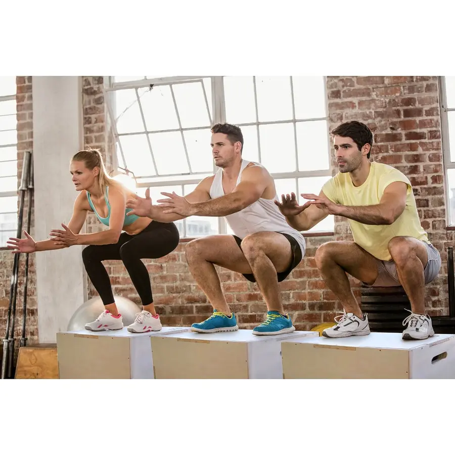 Plyo Box 75x60x40 cm Powerbox | Plyometrisk box | Jump box 