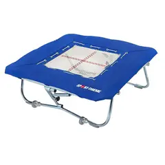 Trampett Premium 112 - 6x6 mm nylonband Hoppduk 60x60 cm - Stålfjäder