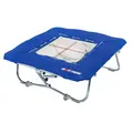 Trampett MiniTramp 125 | 6x6 mm Hoppduk Hoppyta 70x70 cm | St&#229;lfj&#228;drar