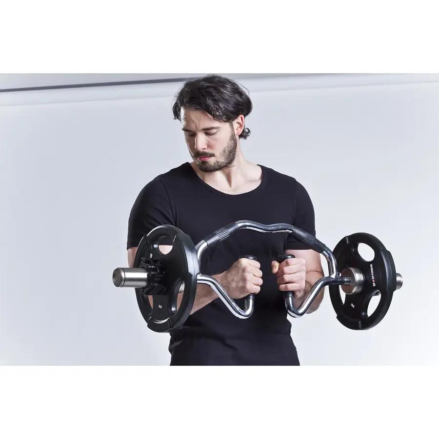 Multigrip Tricepstränare För viktskivor 50 mm med fjäderlås 