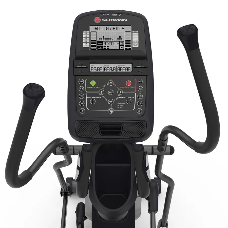 Crosstrainer Schwinn 430i Svänghjul med högre varvtal 