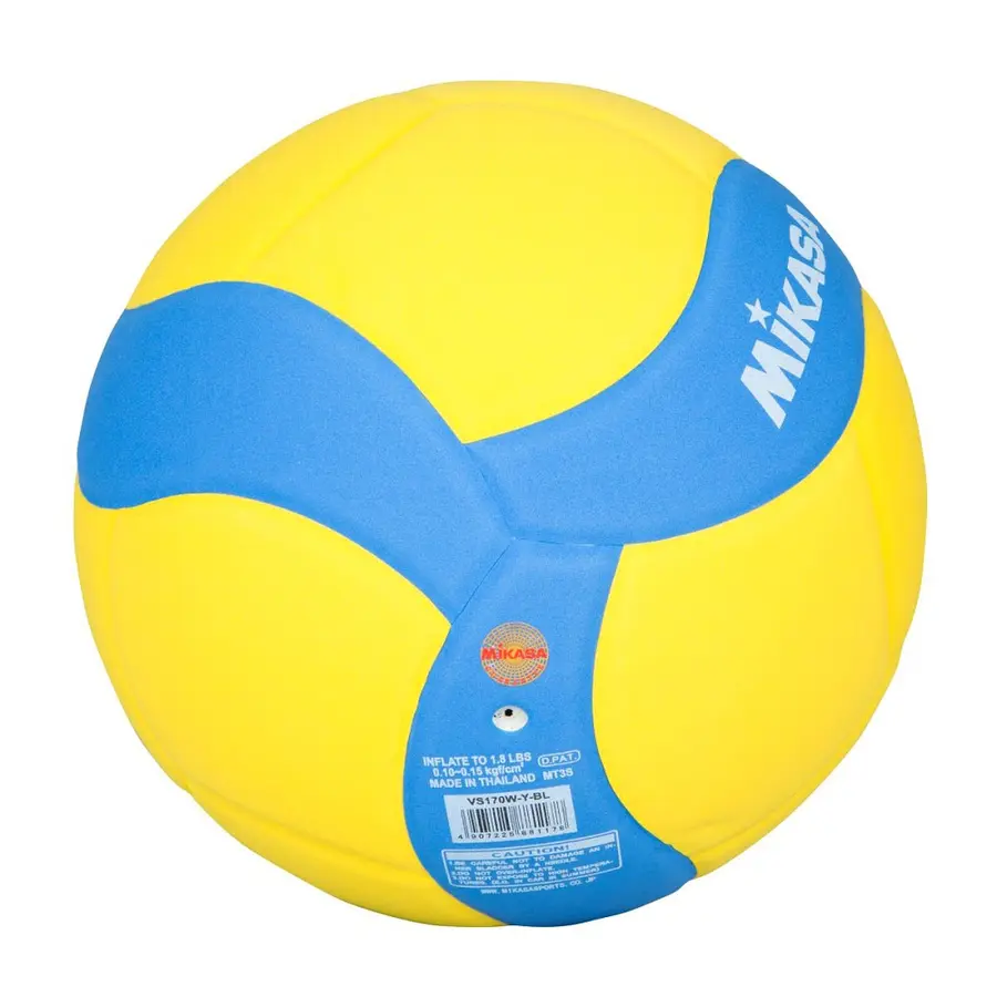 Volleyboll Mikasa VS170 | Blå Strl 5 | Mjuk och lätt | 6-10 år 