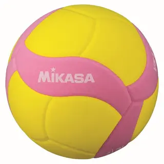 Volleyboll Mikasa gul/rosa Strl 5 Mjuk och lätt