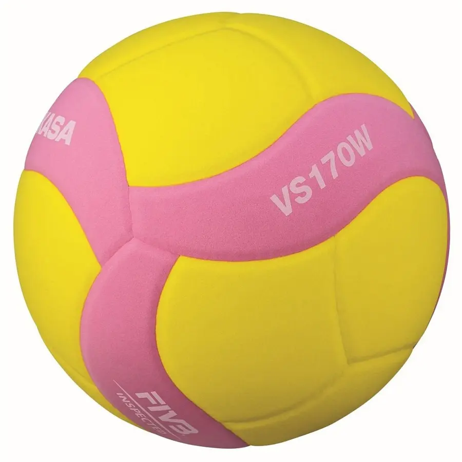Volleyboll Mikasa VS170 | Rosa Strl 5 | Mjuk och lätt | 6-10 år 