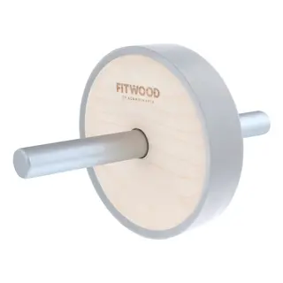Tr&#228;ningshjul - Fitwood Med handtag