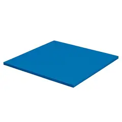 Judomatta till barn | 100x100x3 cm Superlätt matta |  Blå