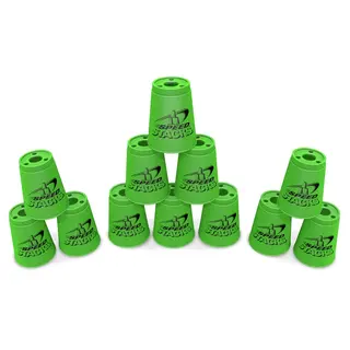 Tilbeh&#248;r Speed Stacks Kopper 12 stykk | Neon gr&#248;nn