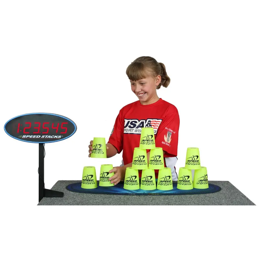 Speed Stacks Turnerings Display Godkänd av WSSA 