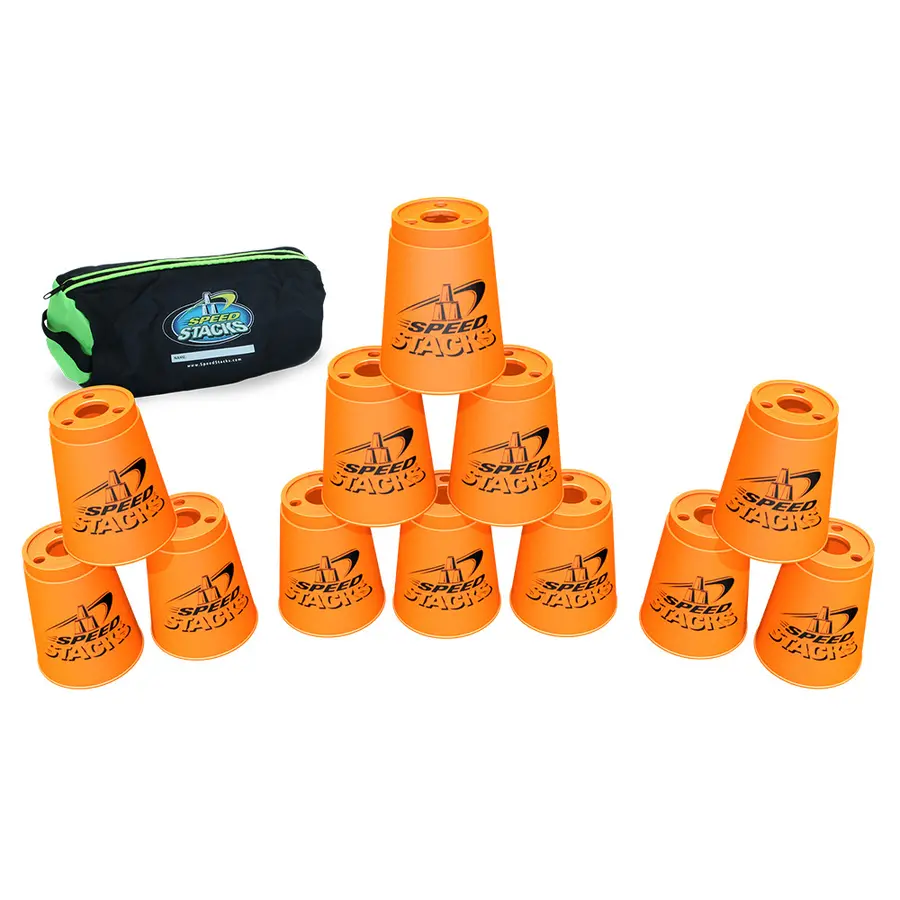 Speed Stacks koppar med förvaringsveska Orange | 12 koppar 