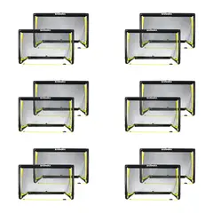 BazookaGoal XL | 150X90 cm | 12 st 12x Fotbollsm&#229;l f&#246;r sm&#229;lagsspel