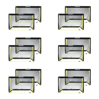 BazookaGoal XL | 150X90 cm | 12 st 12x Fotbollsm&#229;l f&#246;r sm&#229;lagsspel