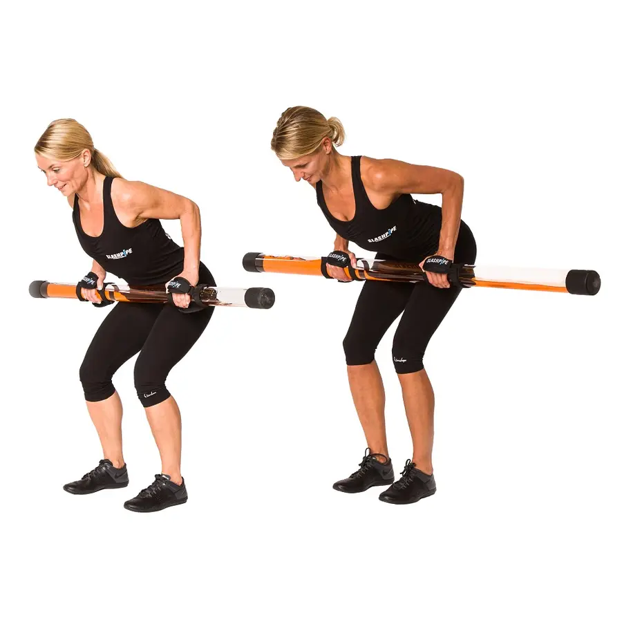 Slashpipe Mini orange 2,25 kg Träningsstav med vätska 