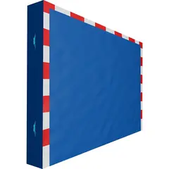 Tjockmatta med handbollsmål | Blå Nedslagsbädd | | 300x200x30 cm