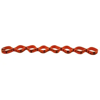 Sveltus Elastiband 7 kg Tr&#228;ningsband med flera &#246;glor Orange