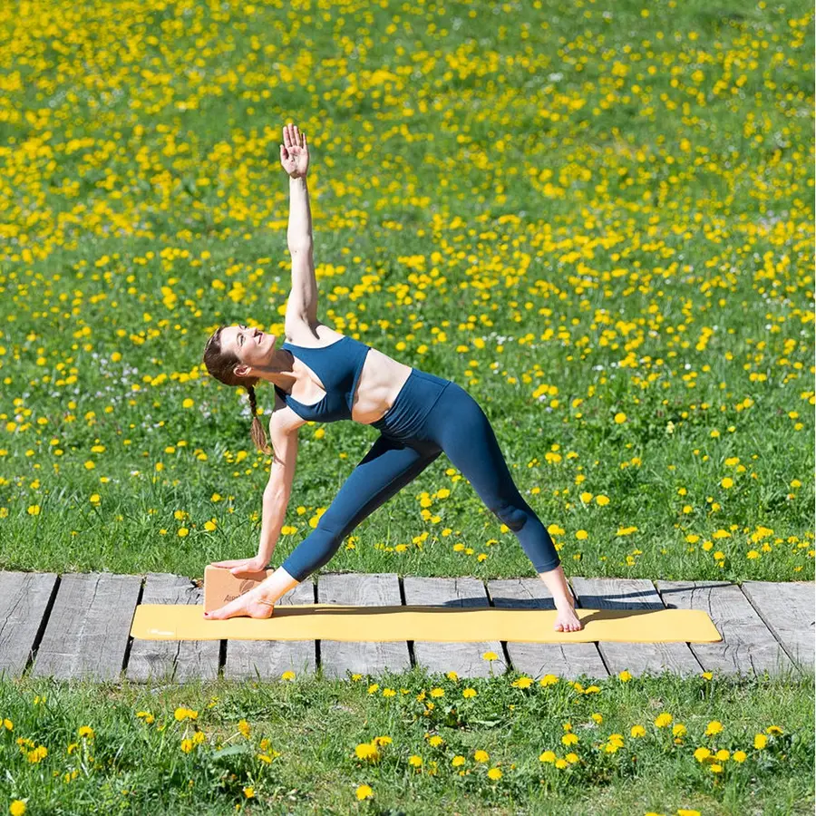 Airex Yoga Calyana Professional Yogamatta | Melon | 185x66x0,68 cm 