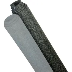 Golvbel&#228;ggning Everroll 6 mm svart/gr&#229; 10 x 1,25 m (12,5 kvm)