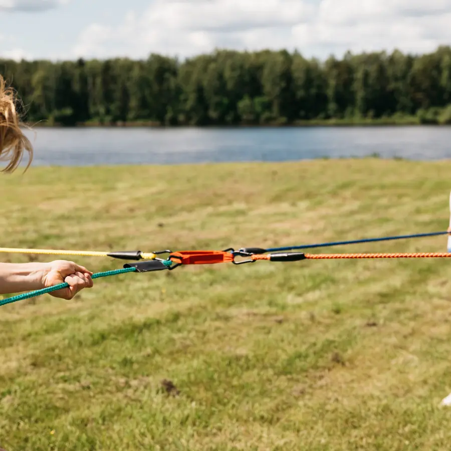 Fyrkamp Dragkampsrep för 4 lag 