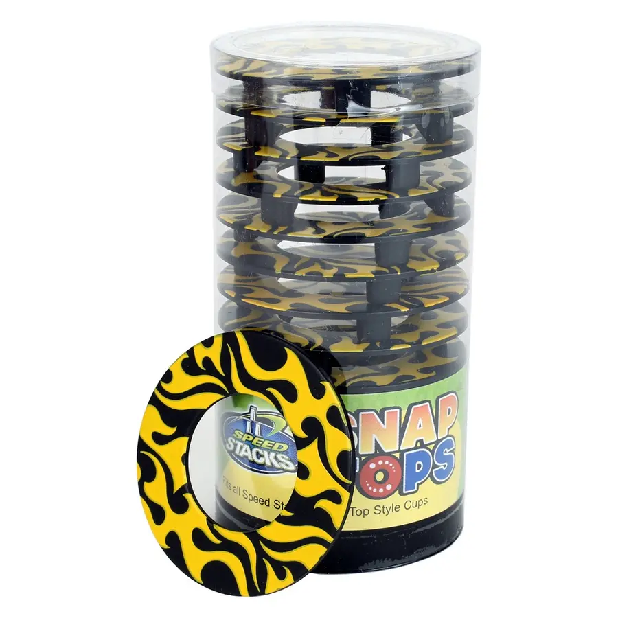 Speed Stacks Snap Tops 12 stk. Ywllow Fury 