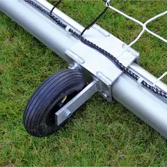 Transporthjul for fotballm&#229;l 80x40 mm 80x40 mm bakkeramme