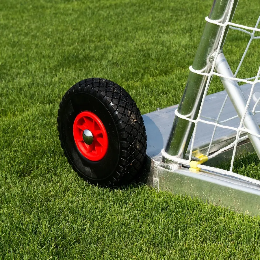 Fotballmål 7,32x2,44 m Safety 11'er mål | Med hjul 