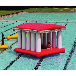 Airkraft Flotte Tempel | Klorresistent 4,0x4,0x2,5m | Havsvattenbest&#228;ndig