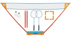 Badminton Instant - Komplett set Badmintonät | Racket | Badmintonboll