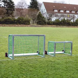 Mini fotballmål "Saftey" Veltesikker helsveist Aluminiumsmål