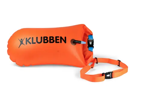 Klubben Safety Buoy Uppbl&#229;sbar boj | Open water | Orange