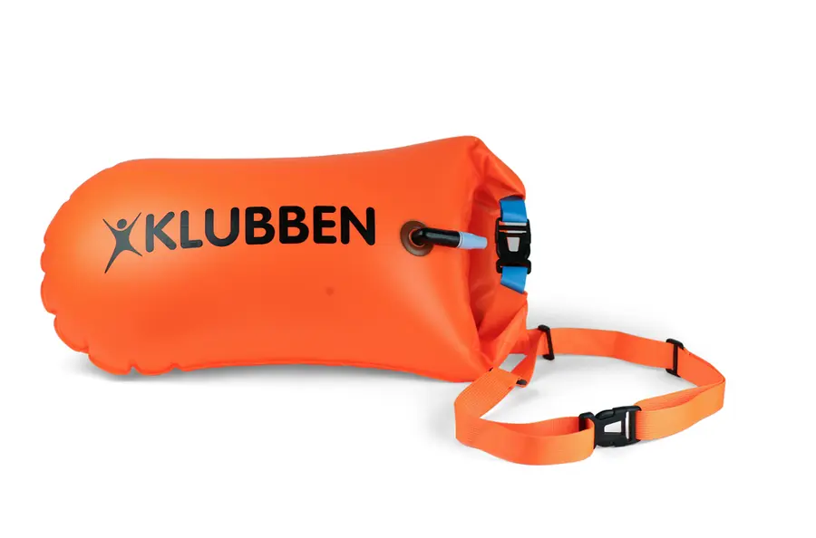 Klubben Safety Buoy Uppblåsbar boj | Open water | Orange 
