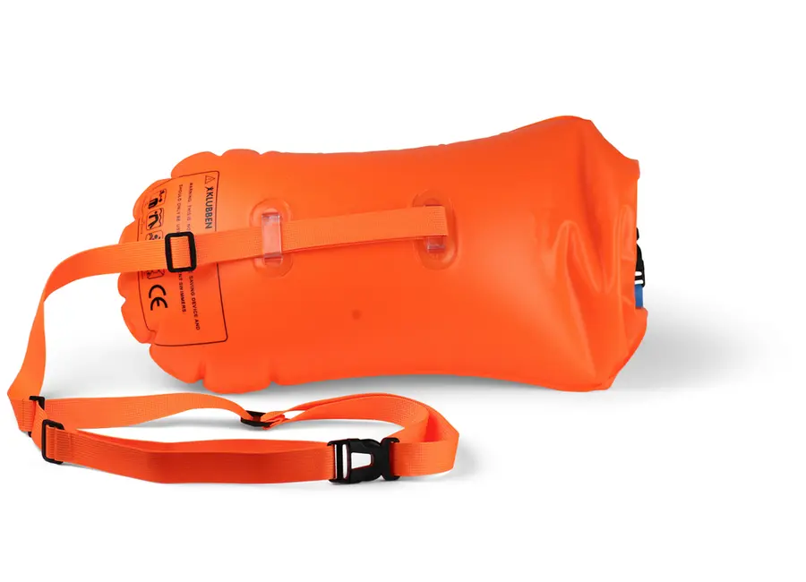 Klubben Safety Buoy Uppblåsbar boj | Open water | Orange 