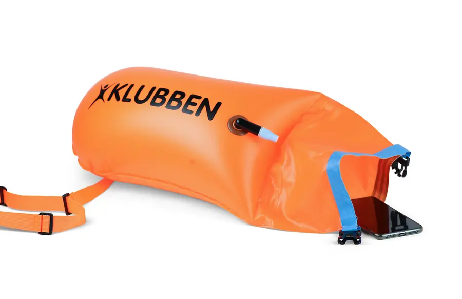 Klubben Safety Buoy Uppblåsbar boj | Open water | Orange 
